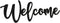 Jetec Wood Cutout Welcome Sign Welcome Wall Decor Word Wood Art Sign for Front Door Rustic Home Gallery Wall Decorations 15.7 x 6 Inches(Black)...