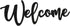 Jetec Wood Cutout Welcome Sign Welcome Wall Decor Word Wood Art Sign for Front Door Rustic Home Gallery Wall Decorations 15.7 x 6 Inches(Black)...