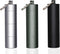 3 Packs Portable Keychain Pill Holder Case, EFFIET 3 Compartments Metal Pocket Emergency Pill Container Dispenser Box Outdoor Medicine Bottle Tin ...