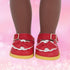 6 Pairs of Dorable Doll Shoes for 14 Inch Doll, Cute Bow Doll Shoes for 14 Inch Girl Dolls, Randomly 6 Pairs from 10 Shown in The Picture, Doll Ac...