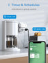 meross WiFi Dual Smart Plug, 15A 2-in-1 Smart Outlet, Support Apple HomeKit, Siri, Alexa, Echo, Google Home and SmartThings, Voice & Remote Contro...