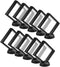 Set of 10 Pcs Black Diamond Shape Display 3D Floating Frame Display Holder Stands ?Medallions, Jewelry?Challenge Coin?2.75 x 2.75 x 0.75 inches...