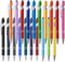 20Pcs Ballpoint Pen with Stylus Tip, Soft Touch Click Metal Pen, Metal Stylus Pen for Touch Screens, 1.0 mm Black Ink (Mixed Color)......