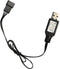 SM-4P Charger for RC Car 7.4V Li-ion Battery, USB Charging Cable 2-Pack...