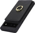 for Google Pixel 6 Case with Card Holder and Strap for Women,Crossbody Lanyard,Ring Stand,Snap Clasp,Phone Wallet Cases 6.4 inch(Black)......