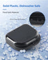 JMU Retainer Case with Vent Holes, Mouth Guard Case Dental Storage Container, Black...