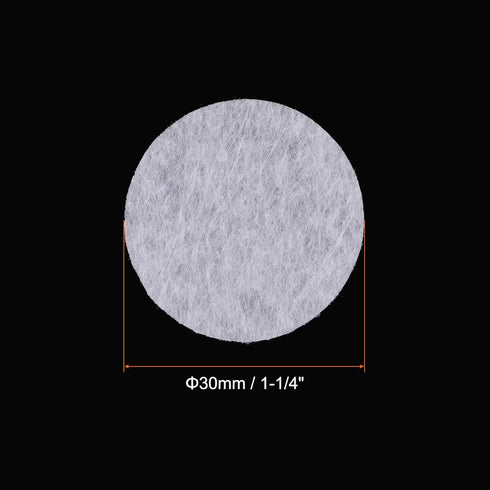 300pcs Round Felt Circles, 30mm 1-1/4" Pre Cut Felt Craft Pads Non-Woven Mini Felt Fabric Circles for DIY Sewing Handcraft Cut Projects Craft Fini...