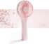 Handheld Fan, Portable Fan Mini Fan Powerful Hand Fan with 3 Speeds, USB Rechargeable Personal Fan, Makeup Lash Fan for Stylish Girls, Cute Small ...