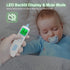 Medical Infrared Thermometer for Baby, Adults, Body Surface Space, Forehead and Ear Thermometer, Memory Function, 1 Second Measurement, Age Select...