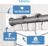 Adhesive Shower Curtain Rod Holder | Rod Retainer | No Drilling | Stick On | 3M Adhesive | Cream | 2 Pack | Shower Curtain Rod Not Included |...
