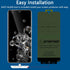 LYWHL 2+2 Pack for Samsung Galaxy S20 Ultra Privacy Screen Protector, Anti-Spy Black Full Adhesive Flexible Film + Camera Lens Glass Protector for...