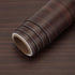 Contact Paper Dark Brown Wood Self Adhesive Wall Paper for Kitchen Removable Wood Wallpaper Peel and Stick Contact Paper for Cabinets Door Furnitu...