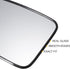 X AUTOHAUX Car Rearview Left Driver Side Mirror Glass Replacement W/Backing Plate Heated White Glass for Honda CR-V CRV 2002-2006...