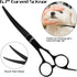 Premium Dog Grooming Scissors with Safety Round Tips, 6 in 1 Dog Grooming Scissors Kit, 4CR Stainless Steel Premium Pet Grooming Shears for Dog, S...