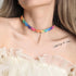 Choker Necklace For Women Rainbow Heart Stars Butterfly Neck Necklace Y2k Necklace Birthday Party 80s Ball Valentine's Day Jewelry Accessories...
