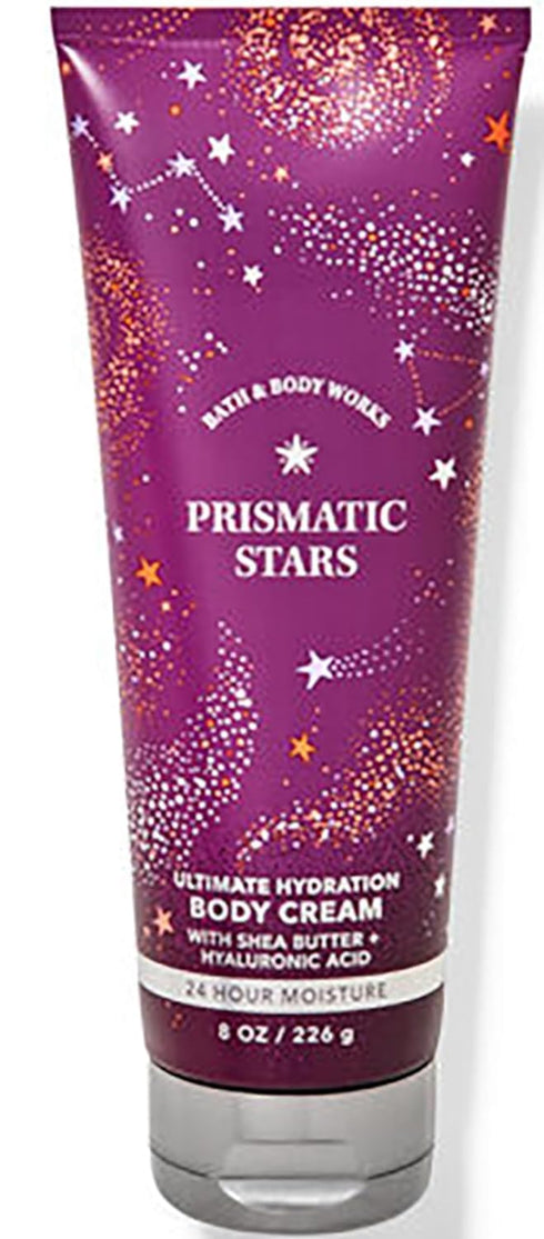 Bath & Body Works Prismatic Stars Ultimate Hydration Body Cream Gift Set For Women, 8 Fl Oz (Prismatic Stars)...