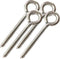 Swing Hooks, 4Pack M8 Heavy Duty Large Swing Hooks Hammock Hanging Kit Eye Screws 1200LB Capacity Swing Hardware for Yoga Hammock Swing Chair Indo...