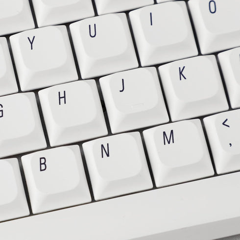 YMDK 127 Ultra-slim Mac Style Mx Low Profile Dye Sub PBT Keycaps for Mx 61 64 68 75 84 87 96 108 Layout Mechanical Keyboard...