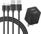 Tablet Charger with 6FT USB Type-C&Micro USB Cable Fit for Kindle E-Reader 2 3 4 5 6 7 8 9 10 11, All-New Fire 6 HD 7 8 10, Fire Max 11-13th Gen,K...