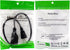 3 Prong Extension Cord Black 10A/125V/18AWG NEMA 5-15P to NEMA 5-15R Power Cable Extension,Applicable to PC,Monitor,TV,Electrical Appliances and M...