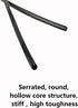 FLYZZZ Window Screen Spline, 0.175" x 100' Window Screen Retainer Spline, Round?Black?Window Screen Repair Tool...