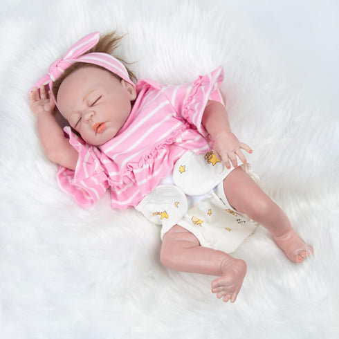 Reborn Baby Dolls Cloth Diapers for 17-22 inch Reborn Dolls Pack of 2 Pieces(Yellow&Blue)...