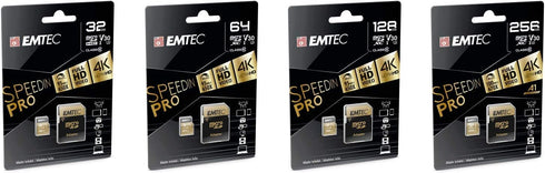 Emtec SPEEDIN' PRO microSD Class 10 UHS-I U3 (64GB)...