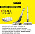 Karcher FC Floor Cleaner Microfiber Multi-Surface Replacement Roller - 2-Pack, Grey...