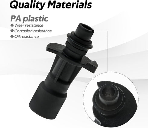 Water Pump Hose Oil Cooler Line Engine Oil Cooler Inlet Connector Compatible with Land Rover Sport LR4 Range Rover Replace#LR028136 LR011997...