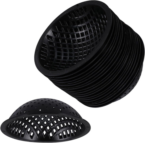 20 Pcs Flower Pot Mat Potted Plants Pot Bottom Grid Mat Drainage Mesh Hole Screen Round Drainage Mesh Pad Drainage Discs Pots Plants Breathable Bo...
