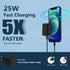 25W Samsung Charger Fast Charging Block for Samsung Galaxy S24/S23 Ultra/S23+/S23/S22+/S22 Ultra/S21/S20/Note 20/A15/A54/A14/A53 5G/A13/A03S,Galax...
