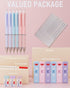 6PCS 0.7mm Mechanical Pencils Set Pastel Mechanical Pencils with 360PCS HB Lead Refills, 3 Erasers, 9 Erasers Refill Aesthetic School Supplies for...