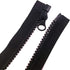 2pcs 30inch Separating Bottom Zipper #5 Black Plastic Jacket Zippers with Zipper Pulls for Coats, Bags, Jackets, and Other Sewing Crafts (30 inch)...