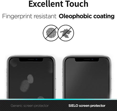 2 PACK Matte Screen Protector for iPhone 12 Pro Max, Shatterproof PET Film, Anti Glare & Anti Fingerprint, Anti-Scratch, 9H Hardness, Paperfeel, C...