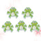 Healifty 50Pcs DIY Wooden Buttons,Sewing Buttons Frog Buttons 2 Holes Buttons Animal Buttons for Sewing DIY Craft Multicolored...