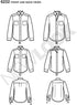 Simplicity Creative Patterns New Look 6232 Misses' and Men's Button Down Shirt, A (8-18/X-Small-X-Large)...