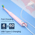 SEAGO Kids Electric Toothbrush, Sonic Soft Bristle Rechargeable Toothbrushes with DIY Stickers, 5 Modes, Includes 4 Replacement Brush Heads, Ages ...