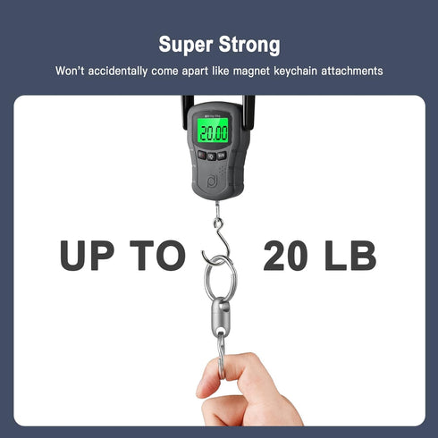 TISUR Swivel Keychain Clip, Titanium Detachable Pull Apart Key Chain, Key Ring Organizer Keychain For Men Women...