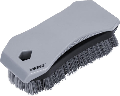 VIKING Carpet Cleaning and Scrub Brush for Floor Mats, Cleaning Brush for Car Interior and Home, Grey, 6.4 x 2.8 x 1.8 Inch...