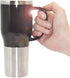 Hot Water Heater Mug for Car - Car Electric Kettle Heated Stainless steel Portable Cigarette Lighter Heating Cup Coffee Cup with Charger for Outdo...