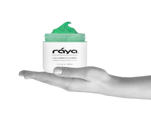 Raya Cucumber Ice Sorbet Masque (608) | Soothing and Cooling Facial Gel Mask for All Skin | Helps Reduce Redness and Inflammation | Great After-Su...