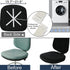 BUYUE Task Office Chair Seat Cover, Super Soft Velvet Student Dorm Computer Chair Stretch Washable Dustproof Slipcover Protectors (Seat Cover Only...