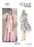 Vogue Misses' Sash and Special Occasion Dress Sewing Pattern Kit, Code V1861, Sizes 16-18-20-22-24, Multicolor...