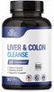 Liver Detox & Colon Cleanse - 2X Stronger Cleanse - Liver Cleanse Detox & Repair - Colon Cleanser & Detox - Premium Liver Support Supplement - Men...