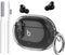 Beats Studio Buds/Studio Buds Plus Case Cover Clear 2021/2023 Men Lock Clip with Clean Kit, GARTOO Protective Case and Clean Pen Compatible with B...