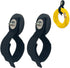 2 Pcs Heavy Duty Magnetic Hook Straps, Magnetic Tool Holders for Extention Cords, Powerful Cruise Garage Storage Hook Ties for Hanging Cables, Gar...