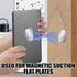10 Pcs Adhesive Thin Metal Plates (Compatible with Magnetic Mounts), Magnet Phone Metal Plate for Magnetic Mount, Metal Plates for Phone Case, Met...