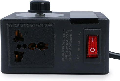 Variable Speed Controller Adjuster for Exhaust Fan Motor Router Electric Drill Rheostat AC 110V 220V 15A 4000W...