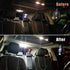 12 Piece White Interior LED Lights Kit for 2019 2020 2021 Dodge Ram 1500 2500 3500 Super Bright 6000K Interior LED Light Bulbs Package + Install T...