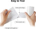 2-4 Gallon Portable Trash Bags,60 Counts Thicken portable Small Garbage Bags for Office, Kitchen,Bedroom Trash Can,Strong Trash Bags?White?...